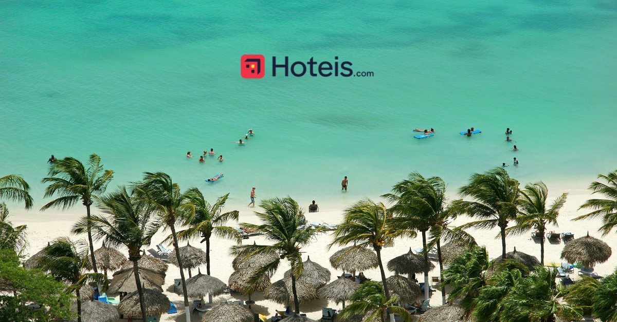 Mar do Caribe! 5 sugestões de hotéis em Aruba com até 45% de desconto + 8% off com cupom exclusivo