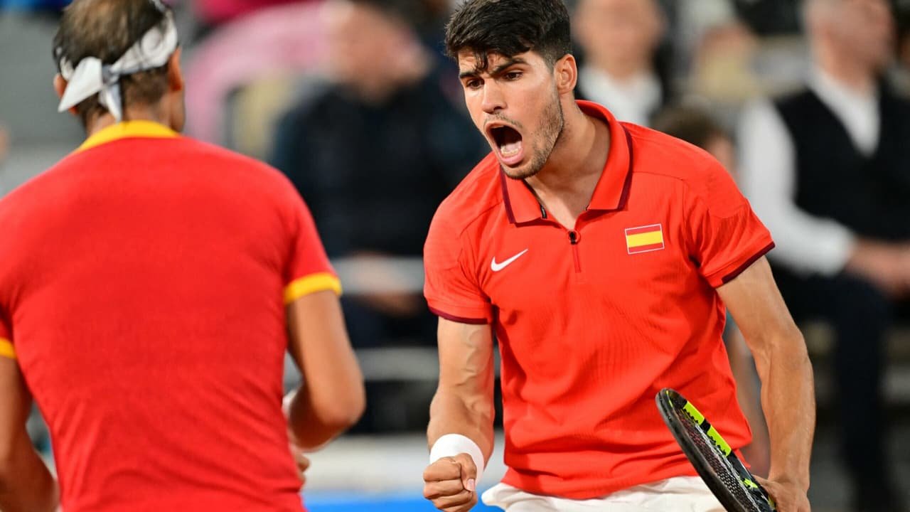 Nadal e Alcaraz vencem argentinos favoritos nas Olimpíadas de Paris