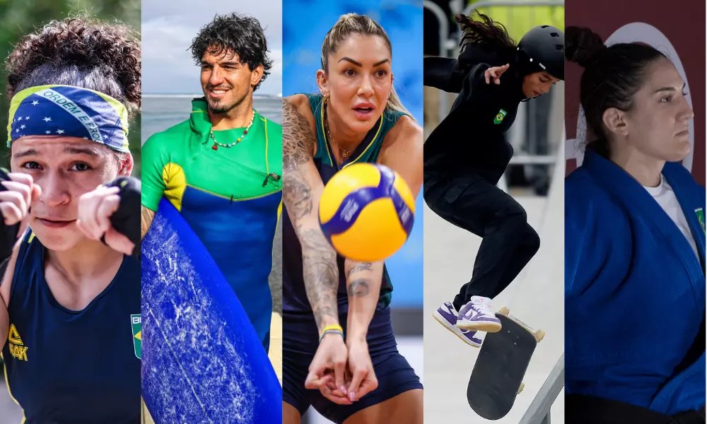 Projeção do OTD prevê 24 medalhas para o Brasil em Paris